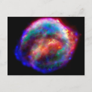 ケプラーの超新星残骸 NASA ハッブル宇宙写真 ポストカード