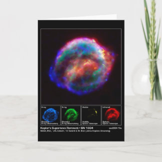 ケプラーの超新星残骸 – SN 1604 NASA カード