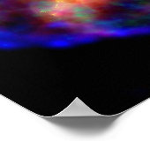 ケプラーの超新星残骸NASAハッブル宇宙写真 ポスター (角)