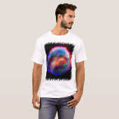 ケプラーの超新星残骸NASAハッブル宇宙写真 Tシャツ (正面フル)