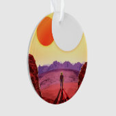 ケプラー宇宙旅行先プラネットアドベンチャー オーナメント (正面)