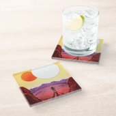 ケプラー宇宙旅行先プラネットアドベンチャー ガラスコースター (アングル)