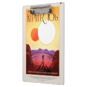 ケプラー宇宙旅行先プラネットアドベンチャー クリップボード (左)