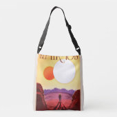 ケプラー宇宙旅行先プラネットアドベンチャー クロスボディバッグ (裏面)