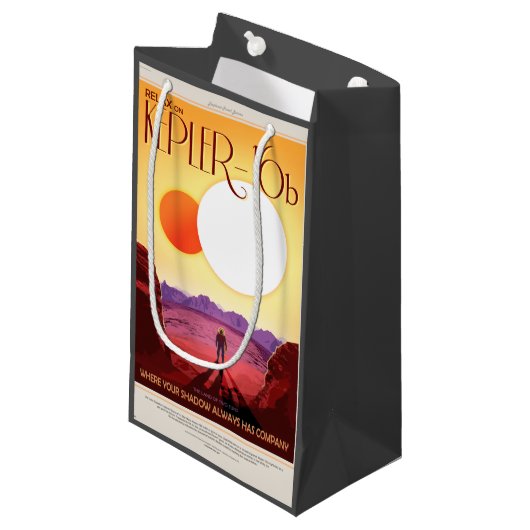 ケプラー宇宙旅行先プラネットアドベンチャー スモールペーパーバッグ (正面アングル)