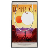 ケプラー宇宙旅行先プラネットアドベンチャー スモールペーパーバッグ (正面)