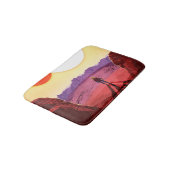 ケプラー宇宙旅行先プラネットアドベンチャー バスマット (アングル)