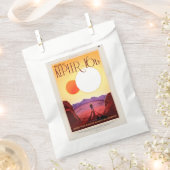 ケプラー宇宙旅行先プラネットアドベンチャー フェイバーバッグ (クリップ留めされた状態)