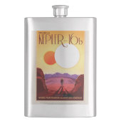 ケプラー宇宙旅行先プラネットアドベンチャー フラスク (正面)