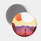 ケプラー宇宙旅行先プラネットアドベンチャー マグネット (正面/裏面)