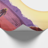 ケプラー宇宙旅行先プラネットアドベンチャー ラッピングペーパー (角)