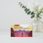 ケプラー宇宙旅行先プラネットアドベンチャー 名刺 (スタンド正面)