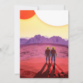 ケプラー宇宙旅行先プラネットアドベンチャー 招待状 (裏面)