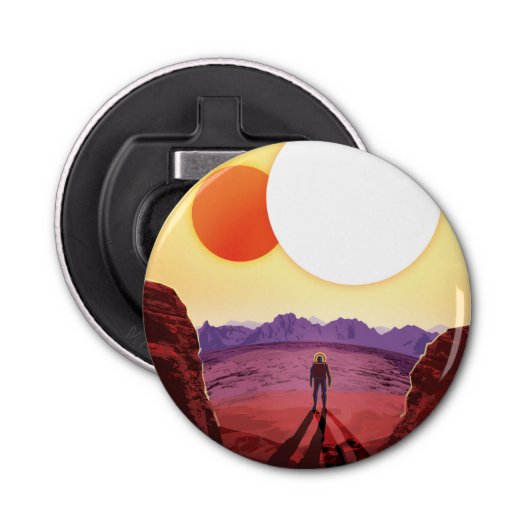 ケプラー宇宙旅行先プラネットアドベンチャー 栓抜き (正面)