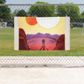 ケプラー宇宙旅行先プラネットアドベンチャー 横断幕 (インサイチュ)