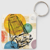 ケプラー宇宙望遠鏡ポスター。 キーホルダー (裏面)