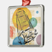 ケプラー宇宙望遠鏡ポスター。 メタルオーナメント (左)