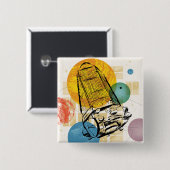 ケプラー宇宙望遠鏡ポスター。 缶バッジ (正面&裏面)