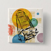 ケプラー宇宙望遠鏡ポスター。 缶バッジ (正面)