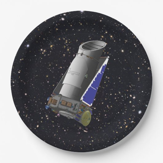 ケプラー宇宙望遠鏡 ペーパープレート (正面)