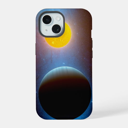 ケプラー10惑星系 iPhone 15ケース (裏面)