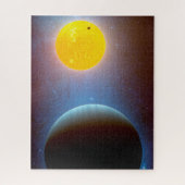 ケプラー10星システム。 ジグソーパズル (縦)