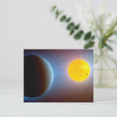 ケプラー10星システム。 ポストカード (スタンド正面)