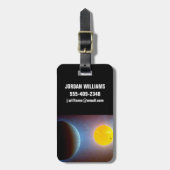 ケプラー10星システム。 ラゲッジタグ (正面縦)