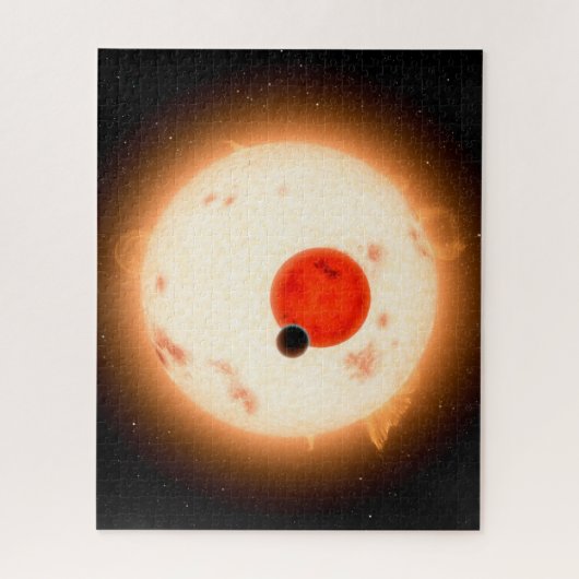 ケプラー16システム。 ジグソーパズル (縦)