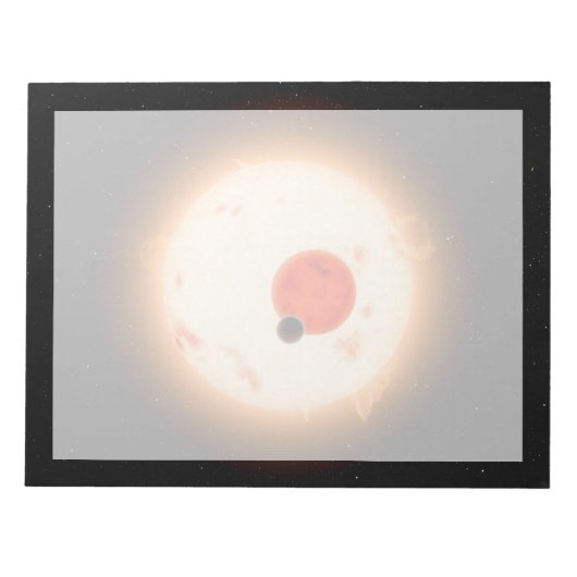 ケプラー16システム。 ノートパッド (正面)