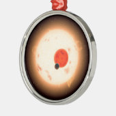 ケプラー16システム。 メタルオーナメント (左)