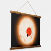 ケプラー16システム。 吊り下げ型タペストリー (傾斜あり)