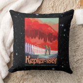 ケプラー186fここで草はアルウェイレッド クッション (ブランケット)