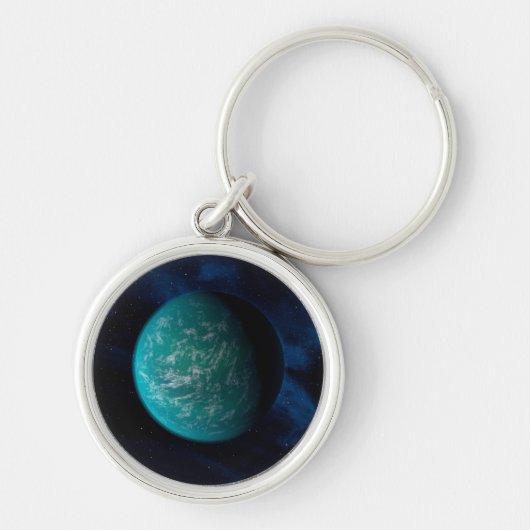 ケプラー22b、太陽系外惑星。 キーホルダー (正面)