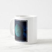 ケプラー22b、太陽系外惑星。 コーヒーマグカップ (正面左)