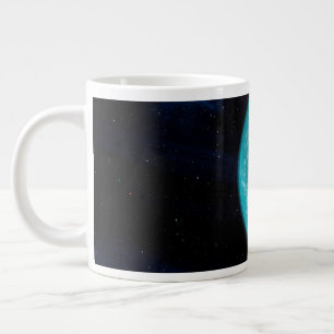 ケプラー22b、太陽系外惑星。 ジャンボコーヒーマグカップ