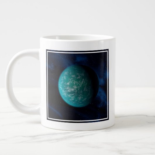 ケプラー22b、太陽系外惑星。 ジャンボコーヒーマグカップ (左)
