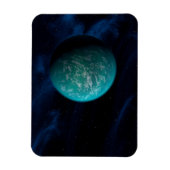 ケプラー22b、太陽系外惑星。 マグネット (縦)