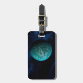 ケプラー22b、太陽系外惑星。 ラゲッジタグ (正面縦)