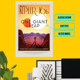 ケプラー–16b -宇宙観光 ポスター