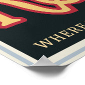 ケプラー–186 f – 草が常に赤くなる場所 ポスター (角)