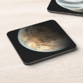 ケプラー–186f遠くの星を周回。 コースター (左側)