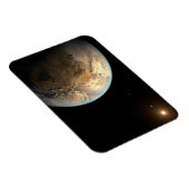 ケプラー–186f遠くの星を周回。 マグネット (右側)