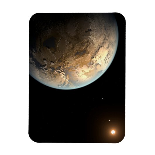 ケプラー–186f遠くの星を周回。 マグネット (縦)