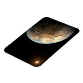 ケプラー–186f遠くの星を周回。 マグネット (左側)
