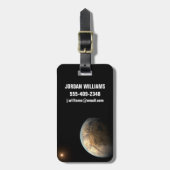 ケプラー–186f遠くの星を周回。 ラゲッジタグ (正面縦)