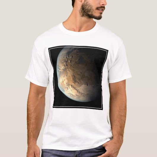 ケプラー–186f遠くの星を周回。 tシャツ (正面)