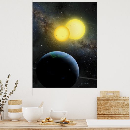 ケプラー–35 ポスター (キッチン)