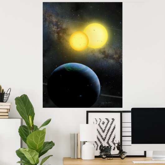 ケプラー–35 ポスター (ホームオフィス)