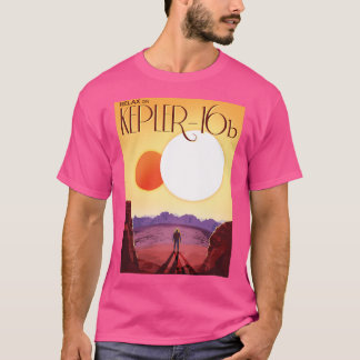 ケプリラックスラー16Bで2つの太陽の土地Nasa Jpl Tシャツ